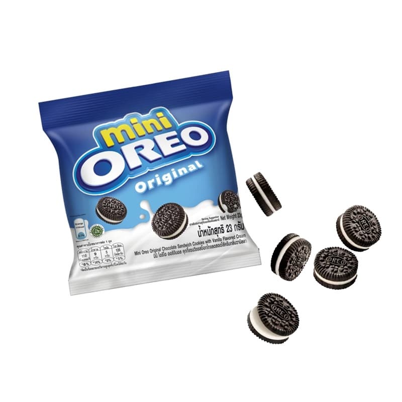 Biscuits Oreo Mini Chocolate Flv. 20.4 gm (b1g1)