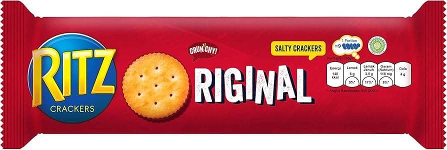 Biscuits Ritz Original 100 gm (b1g1)