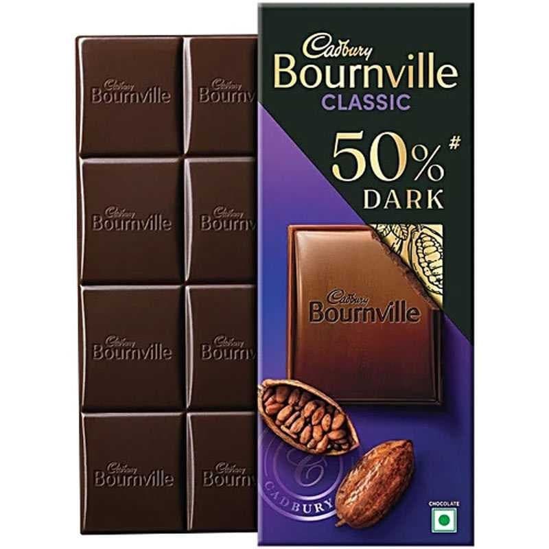 Cadbury Bournville Classic 50% Dark Chocolate-75g