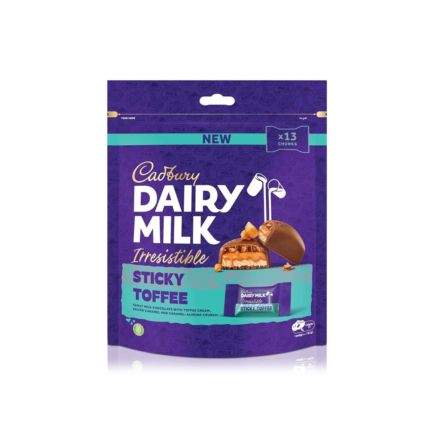 Cadbury Dairy Milk Sticky Toffee Chocolate 136.5g