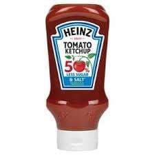 Heinz Tomato Ketchup 50% Less Sugar & Salt 435g