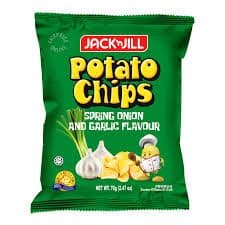 Jack'n Jill Potato Chips Spring Onion And Garlic Flv. 70g
