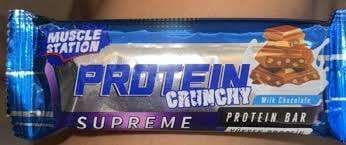 Muscle Station Supreme Protein Crunchy Bar Milk Choc. 40g