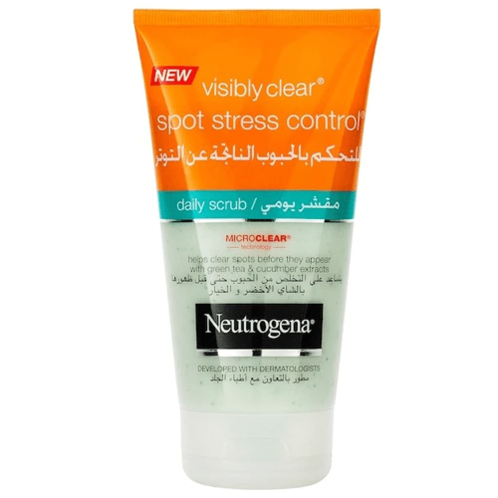 Neutrogena Daily Scrub Visibly Clear Spot Stress Control 150 ML