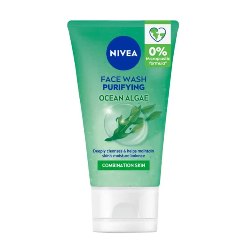 Nivea Face Wash Purifying Ocean Algae Combination Skin 150 ML
