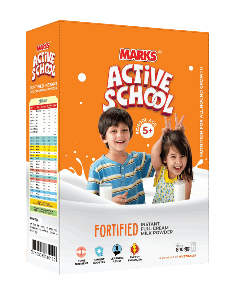 Powder Milk Marks Act.school (box) 400 gm