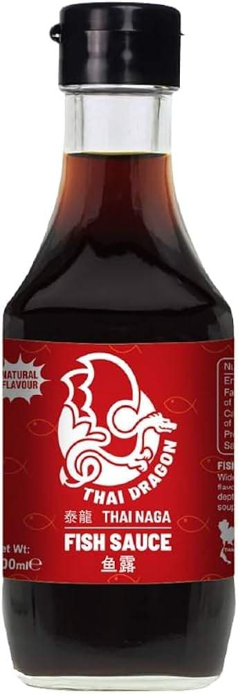 Thai Dragon Fish Sauce Thai Naga 200 Ml